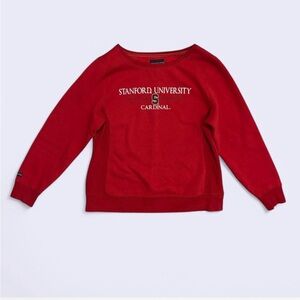 Red Stanford University Cardinal Crewneck